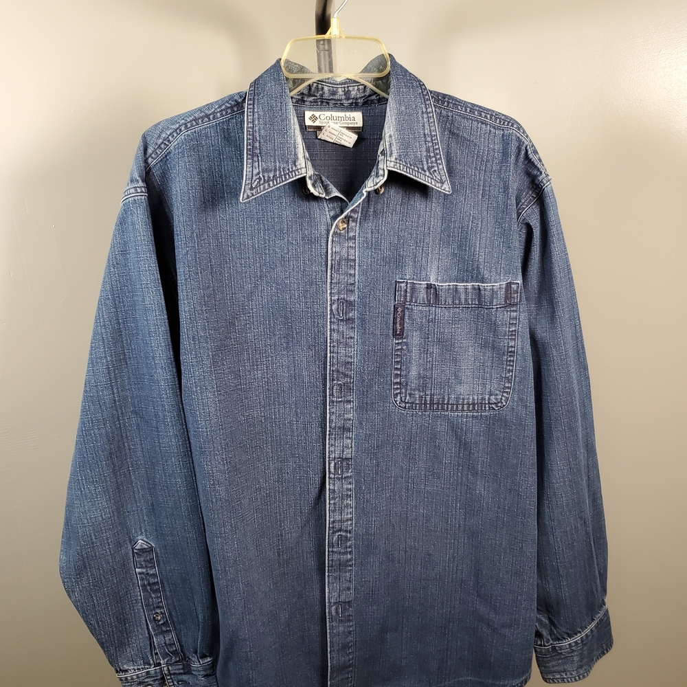 Columbia Blue Denim Jacket